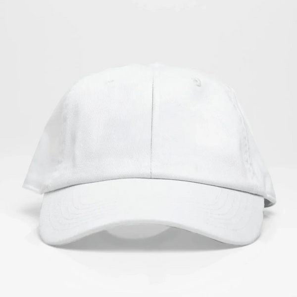 GORRA BASIC PERSONALIZADA BLANCA DRILL