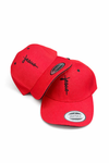 GORRA - ACRILICA JESUS ROJA X NEGRO