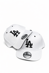 GORRA- LA Snapback Blanca