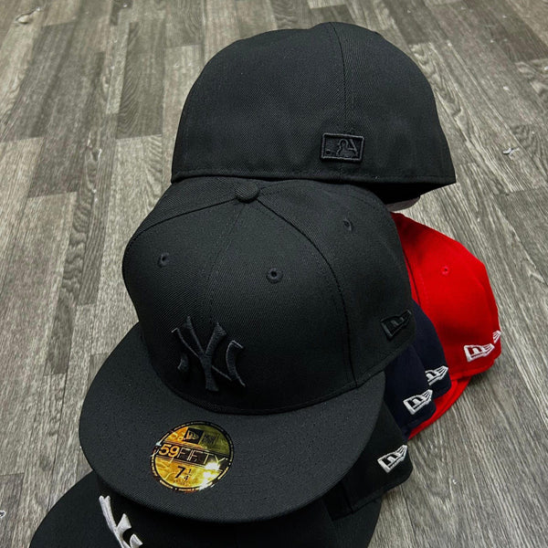 GORRA - PLANA BEISBOLERA NY NEGRA