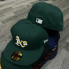GORRA - PLANA BEISBOLERA ATHLETICS VERDE