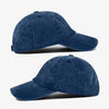 GORRA BASIC PERSONALIZADA AZUL PRELAVADA