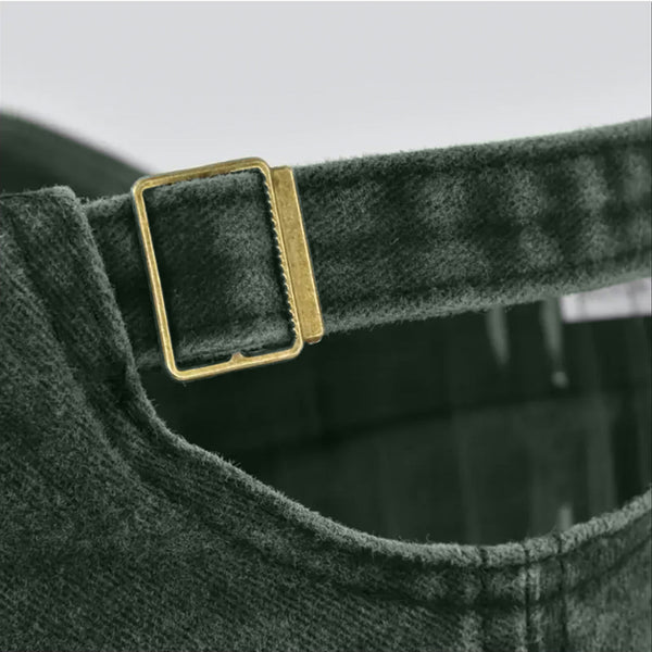 GORRA BASIC PERSONALIZADA VERDE PRELAVADA