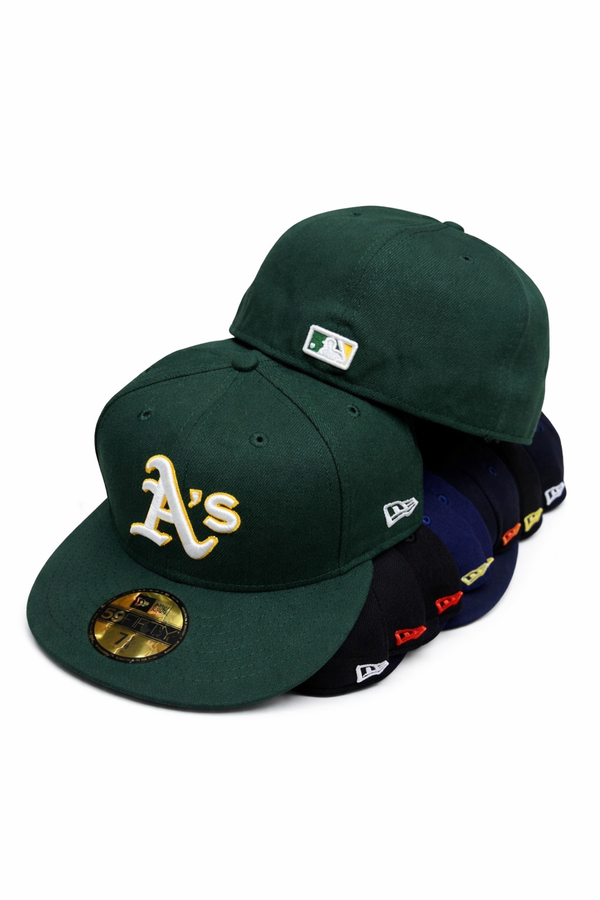 GORRA - PLANA BEISBOLERA ATHLETICS VERDE