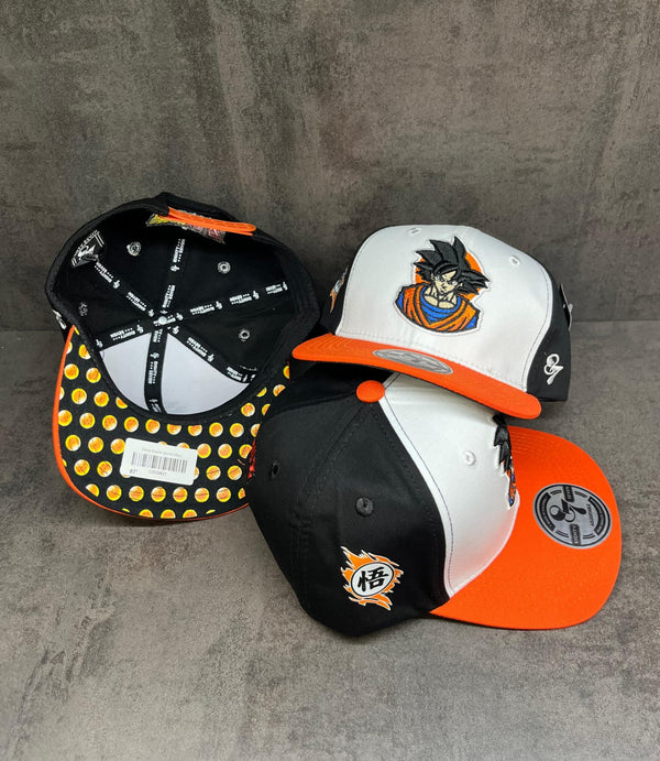 GORRA INFANTIL - GOKU - NEGRA X BLANCO X NARANJA