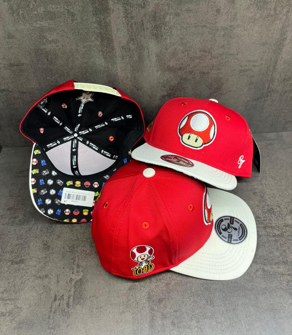 GORRA INFANTIL - TOAD - ROJO X BLACO