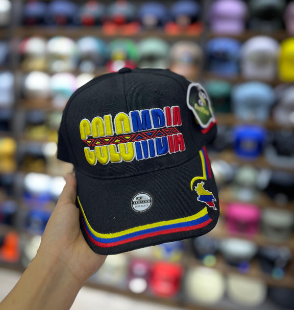GORRA- COLOMBIA NEGRA DIVIDO