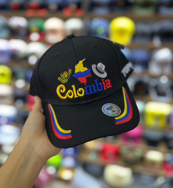 GORRA- COLOMBIA AZUL MAP