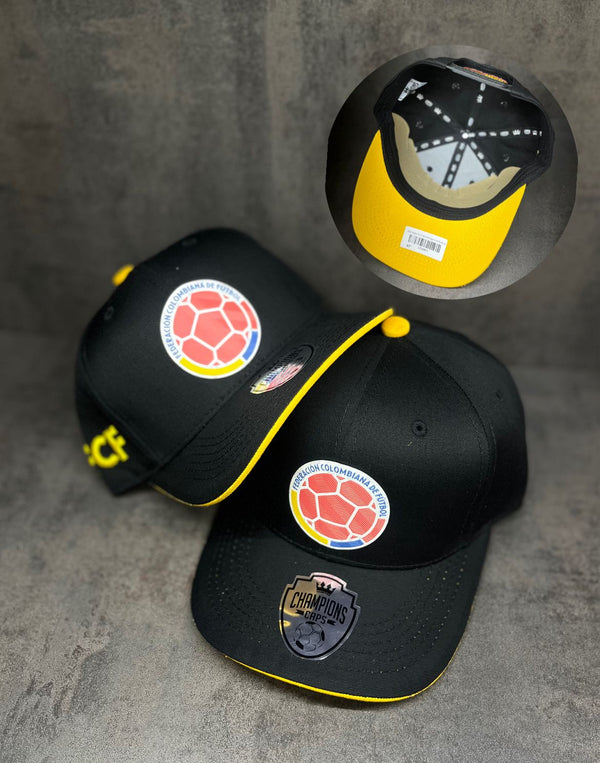GORRA- COLOMBIANEGRA X AMARILLA
